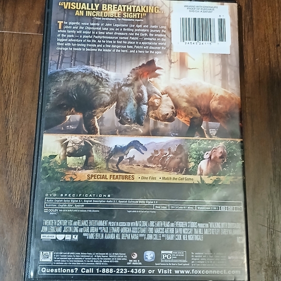 WALKING WITH DINOSAURS The Movie on DVD - Picture 2 of 2